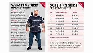 Big Men 39 S Size Guide Big Clothing 4 U