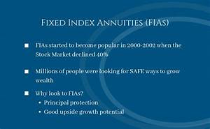 Growth Oriented Index Annuities Dcf Annuities