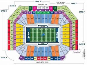 Ford Field Seating Chart Detroit Lions In Play Magazine