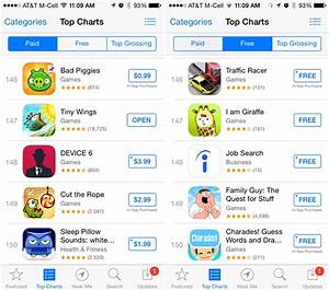Ios App Store Top Charts Now Display 150 Results Down From 300 Macrumors