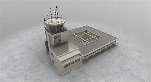 Lytv Control Tower 3d Model Cgtrader
