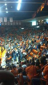 Don Haskins Center Section X Row 8 Seat 2 Utep Miners Vs Memphis