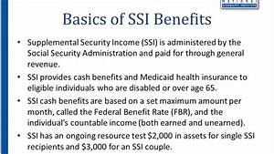 Supplemental Security Income Ssi And Ssi Work Incentives You Can Make
