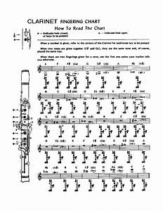 Sample Clarinet Chart Free Download