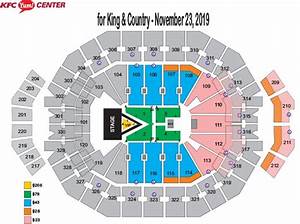 Family Arena Seating Chart For King And Country Chart Walls