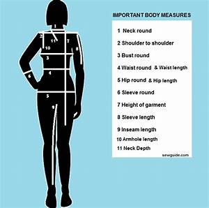 Best Way For Taking Body Measurements For Sewing Your Clothes Sew Guide