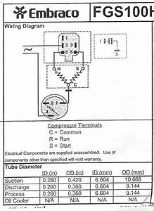 Fridgedarie Refrigerator Compressor Wiring Diagram