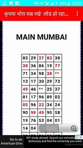 Satta Matka Kalyan Chart Plus Example Calendar Printable