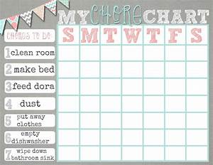 Diy Chore Chart What You 39 Ll Need Free Chore Chart Pdf Http