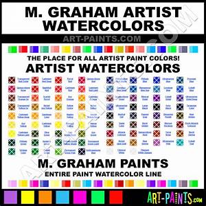 M Graham Artists Watercolor Paint Colors M Graham Artists Paint