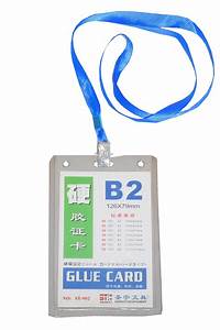 Statio Id Card Holder With Lanyard Size B2 Pack Of 50 Plastic Id
