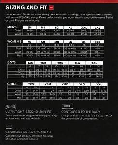 Are Under Armour True To Size Chart