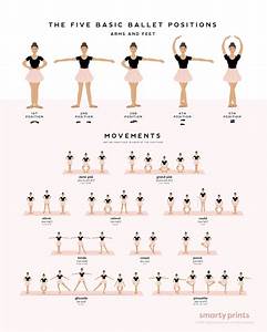 Buy Ballet Dance Poster Ballet Movements Ballerina Online