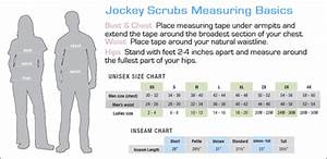 Jockey Scrubs Size Chart Greenbushfarm Com