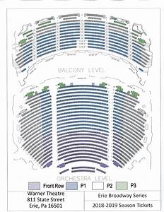 Warner Theater Seating Chart With Seat Numbers Chartdevelopment