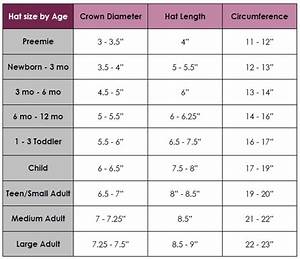 crochet beanie hat size chart amelia 39 s crochet