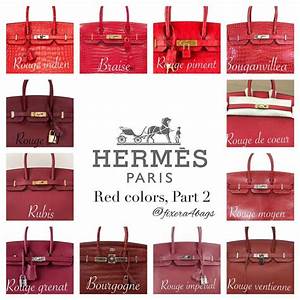 The Most Common Hermes Colors How It Looks Heychenny