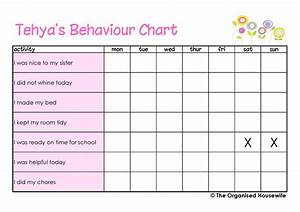 Printable Behavior Charts For Home Viewing Gallery