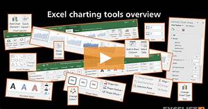 Excel Charting Tools Overview Video Exceljet