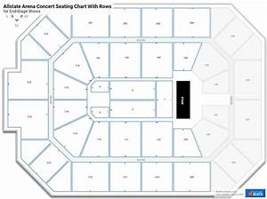 Allstate Arena Seating Charts For Concerts Rateyourseats Com