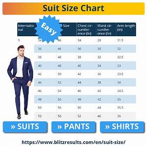 Best Suit Size Guide Incl Charts