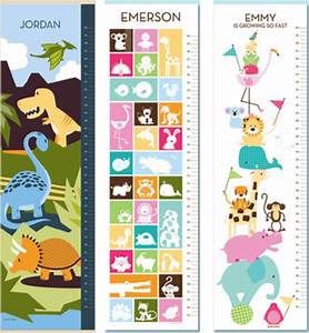 Really Cute Personalized Growth Charts From Lemon Growth Charts