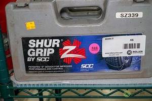 4 Scc Shur Grip Z Sz339 Tire Chains Roller Auctions