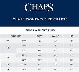 Chap 39 S Clothing Size Chart Women 39 S Plus Sizes Size Chart Clothing