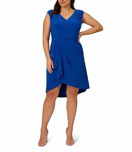  Papell Plus Size Sleeveless V Neck Pleated Dress Dillard 39 S