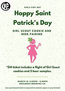 Girl Scout Cookie Pairing Girls Pint Out