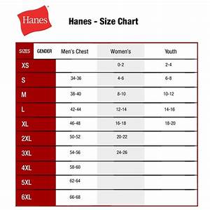 Hanes Sizing Chart A Comprehensive Guide For Accurate Fit Read This