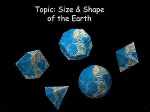 ppt topic size shape of the earth powerpoint presentation id 2813743