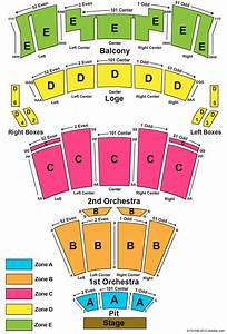 Times Union Ctr Perf Arts Theater Seating Chart Times Union Ctr