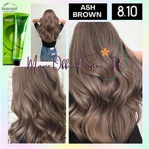 Bremod 8 10 Ash Brown Hair Color Set With Oxidizing Developing
