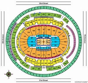  Square Garden Ufc Seating Chart With Seat Numbers