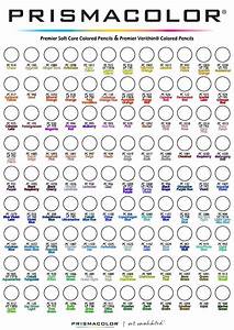 Prismacolor Color Chart 150 Part 1 2 By Everdeen77 On Deviantart