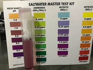 Freshwater Master Test Kit Chart