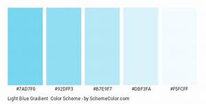 Color Scheme Palette Image Light Blue Background Blue Color Schemes