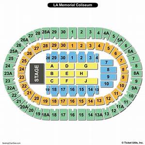 26 La Memorial Coliseum Seating Chart Griogairsafia