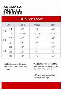  Papell Plus Size Chart Dresses Images 2022