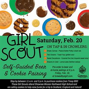 Girl Scout Self Guided Cookie Pairing Set For Feb 20