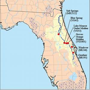 St Johns River Florida Map Maping Resources