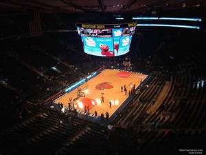Section 322 At Square Garden New York Knicks Rateyourseats Com