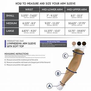 Amazon Com Truform Lymphedema Arm Sleeve 20 30 Mmhg Compression
