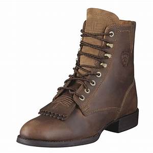 Ariat Ladies Heritage Ii Distressed Lacer In Apparel Boots At Schneider