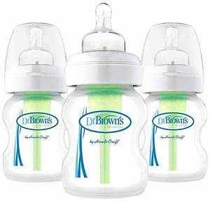 Dr Brown 39 S Options Wide Neck Baby Bottle 5 Oz 3 Count Walmart Com