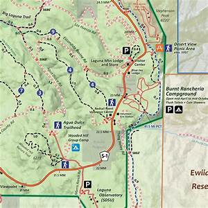 Mt Laguna Trail Map Calico Maps