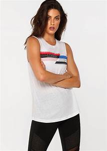 Luxe Active Tank White Lorna Sg