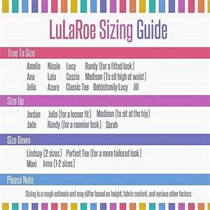 Lularoe Sizing Guide Fashion Lularoe Sizing