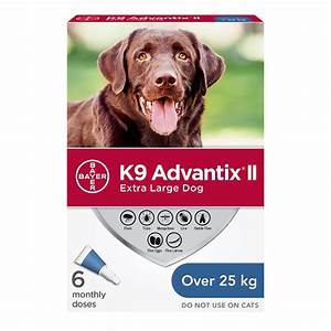Bayer K9 Advantix Ii Extra Large Dog Once A Month Topical Flea And Tick